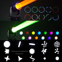 HAT Mini 295w Beam Moving Head Light, éclairage professionnel DMX512, faisceau de scène, éclairage gobo pour spectacle, discothèque, DJ, club, boîte de nuit