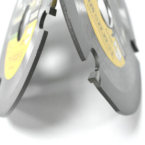 Lame de scie circulaire en carbure de 4 pouces avec lame à rainurer pour le travail du bois à trois dents, lame de coupe à six dents, lame de scie pour meuleuse d'angle - Product Image 1