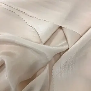 De alta calidad de viscosa crepe Georgette liso teñido de tela para el vestido 25 colores disponibles para la venta