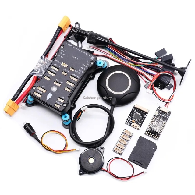 Pixhawk PX4 Autopilot PIX 2.4.8 32 Bit Flight Controller with Safety Switch and Buzzer 4G SD and I2C Splitter Expand Module F550