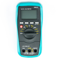 Penjepit arus Lcd Multimeter Digital penguji tegangan arus Ac Dc