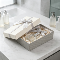 Coffret de parfum pour salle de bain avec flacon de parfum, ensemble cadeau de parfum pour lavabo, emballage cadeau en gros, sur mesure