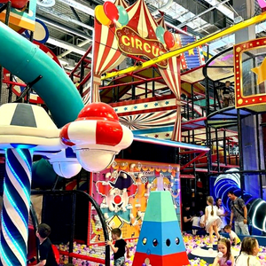 Cyberpunk <span class=keywords><strong>Circus</strong></span> Park, Área de Juegos Interior, Equipo Comercial para Parques Infantiles, Juegos Urbanos de Cheer Amusement - Product Image 3