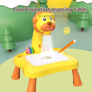 OEM mới đa chức năng Bảng vẽ điện trẻ em giáo dục sớm nhựa chiếu học tập bảng đồ chơi giáo dục - Product Image 2