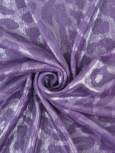Tela de Punto Acanalado con Estampado de Leopardo Metálico de 200g, para Trajes de Baño Femeninos, Estilo Liso, Vestidos de Novia, de Noche y de Moda - Product Image 4