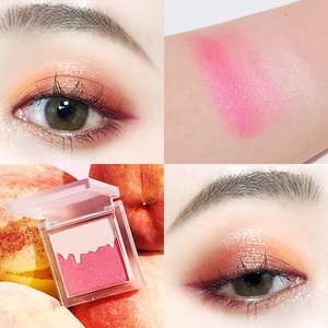BAISER BEAUTÉ 2 couleurs Mélangées Imperméable Longue Durée <span class=keywords><strong>Blush</strong></span> Maquillage Haute Pigment Marque Privée Faire Votre Propre Fard À Joues - Product Image 4