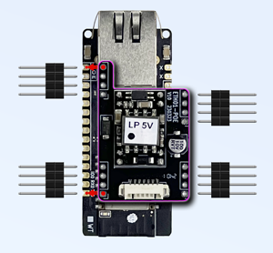 WT32-ETH01 EVO ESP32 ethernet modülü ESP32 WIFI modülü geliştirme kurulu P O E modülü ile wifi iot ağ geçidi olarak kullanılır - Product Image 1