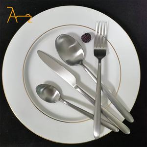 Vente directe d'usine, ensemble de couverts en acier inoxydable 430, couteau à steak, couteau occidental, fourchette, cuillère à dessert - Product Image 3