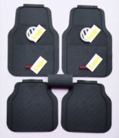 Alfombrillas Universales para Auto Marcan de Alta Calidad, 3D, de Lujo, PVC Antideslizante, Protectoras, 10MM de Grosor, Juego Completo de 5 Piezas, con Logotipo Personalizado