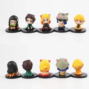 Oferta Especial: Muñecos de PVC de 5 Estilos de Personajes de Anime como Tanjirou, <span class=keywords><strong>Nezuko</strong></span>, <span class=keywords><strong>Zenitsu</strong></span> e Inosuke, Lindos <span class=keywords><strong>y</strong></span> Animados, para Niños - Product Image 3
