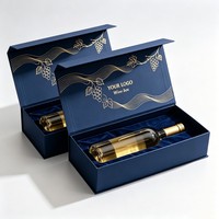 Boîte d'emballage de parfum en gros pour femmes et hommes, boîte en carton personnalisée à rabat pour échantillons de parfum avec flacon vide