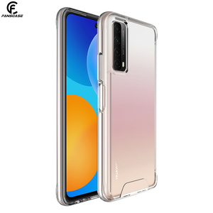 Custodia per telefono ibrida sottile in acrilico trasparente + tpu per <span class=keywords><strong>huawei</strong></span> <span class=keywords><strong>p</strong></span> <span class=keywords><strong>smart</strong></span> 2021/y7a custodia rigida antiurto - Product Image 4