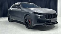CSYP Maserati Levante GTS Trofeo Gransport Lèvre avant et séparateur de pare-chocs en fibre de carbone finition polie Kits de carrosserie automobile