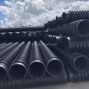 High Pressure <b>Large</b> Diameter 200-800mm Krah Corrugated Pipe Rubber <b>Ring</b> Flexible Underground Drainage SN8 - Product Image 4