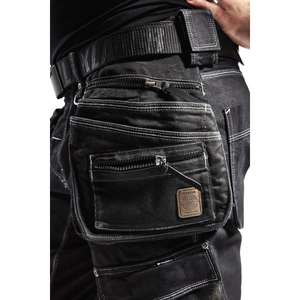 BLAKLADER - 199211419900C48 Craftsman <b>shorts</b> <b>stretch</b> X1900 Black - EAN 7330509534182 <b>WORK</b> TROUSERS <b>WORK</b> <b>SHORTS</b> - Product Image 4