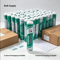 Scellant silicone neutre non corrosif, haute adhérence et élasticité, résistant aux intempéries, pour usage en construction, portes et fenêtres, 300ml/500ml