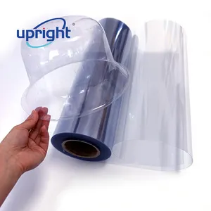 直立した真空成形が簡単食品グレードの透明プラスチックフィルムロール印刷および梱包シート用の硬質透明PVCシート