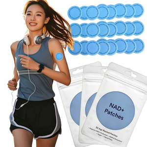NAD+パッチ アンチエイジング エネルギーブースター 経皮吸収による細胞再生 24時間安定放出 精神的明晰さを高める GLP-1パッチ - Product Image 1