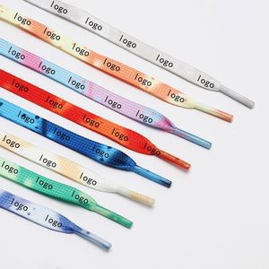 HF Customizable Double Layer Flat Polyester Shoelaces Premium Customizable Shoe <b>Laces</b> - Product Image 1