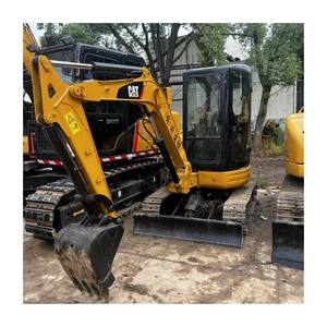 Excavadora CAT 303CR usada de alta calidad 3TON Mini excavadora pequeña Original de segunda mano en Stock para la venta - Product Image 1