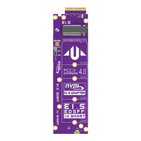Convertisseur SSD JEYI M.2 NVMe EDSFF E1.S PCIe 4.0x4 64 Gbps à échange à chaud, vente en gros, SSD NVMe 2230/2280 pour stockage de serveur, produits d'occasion