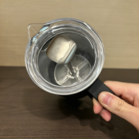 Cafetière à piston en acier inoxydable 304 de qualité alimentaire, durable, à double paroi isolée, vente en gros, logo et couleur personnalisés