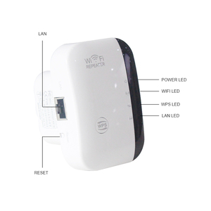 RY tầm xa mạng Wi-Fi <span class=keywords><strong>Router</strong></span> Extender không dây Wifi Extender tín hiệu Booster 300M UK ổ cắm Wifi phạm vi Extender - Product Image 3