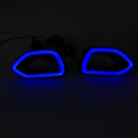 Feux de position séquentiels à LED blancs DRL pour calandre de Charger, série Flow