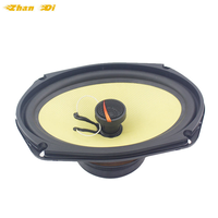 Système de haut-parleurs coaxiaux pleine gamme pour voiture 6x9 pouces, 80W RMS, 50-2000Hz, subwoofer universel pour voiture