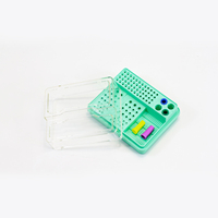 Autoclave Endo fichiers boîte dentiste matériaux porte-fraises outils de dentisterie boîte en plastique boîte de stérilisation outils multifonctions