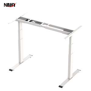 Moderno Motor Dual Eléctrico Altura Ajustable Escritorio de pie Muebles de oficina inteligentes Ergo Diseño Escritorio de pie Mesa ajustable - Product Image 1