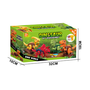 ของเล่นไดโนเสาร์ไทรันโนซอรัสเร็กซ์ของเล่นวิทยาศาสตร์และวิศวกรรมตัวต่อประกอบและถอดประกอบของขวัญสำหรับเด็ก - Product Image 3