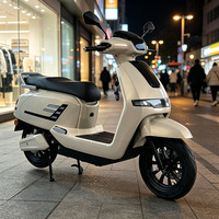 Scooter électrique à 2 roues CKD SKD 12 pouces, 1100/1300W, vitesse 60 km/h, moto électrique pour adultes de haute qualité