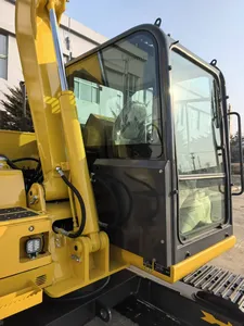 Excavadora de cadenas PC70 de 7 toneladas con cucharón de excavación de 0.37m³ de capacidad, motor pequeño, bomba y caja de cambios en venta - Product Image 6