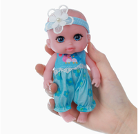 Poupée bébé réaliste de 30 cm, poupée apaisante en vinyle souple, jouet bébé de simulation réaliste pour filles, cadeau compagnon de jeu pour enfants