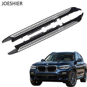 JOESHIER Accessoires automobiles d'usine chinoise Marchepieds latéraux pour SUV BMW X3 G01 18-24 en alliage d'aluminium Protection et Décoration - Product Image 1