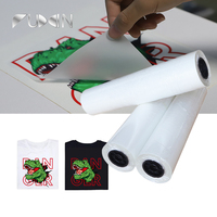 Film Konsumsi Printer DTF A1/A2/A3, Film PET Transparan 30/42/60/120cm*100m, Gulungan Film Ukuran Kustom