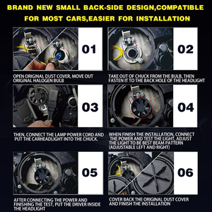 Evitek N4 mới nâng cấp Led Đèn Pha 160W 16000LM CANBUS Xe LED H4 H11 H1 9006 LED tự động Luces H7 đèn pha Bóng đèn - Product Image 3