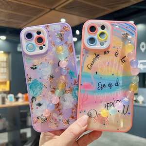 For iPhone 14/15 Pro 6.1 Electroplating with Lens Film Transparent Magnetic Attraction TPU Phone Case