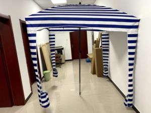 Ngoài trời mát mẻ bãi biển Cabana lều vuông bãi biển ô mặt trời nơi trú ẩn bóng râm cho đám cưới bên hồ bơi lều - Product Image 6