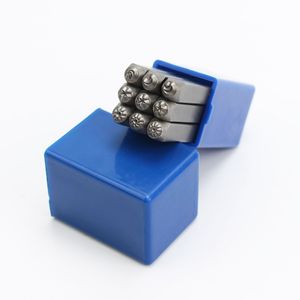Juego de 9 sellos de acero de 3 mm con diseño de sol, luna y estrella para metal, madera, cuero y herramientas de joyería - Product Image 2