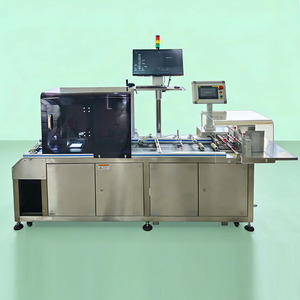 Marcatore laser UV per sacchetti sottili in plastica con impaginazione automatica, codifica della data di produzione anti-sovrapposizione, ispezione visiva e rifiuto dei prodotti difettosi - Product Image 1