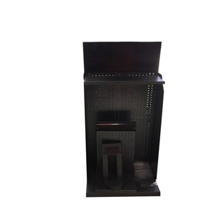<span class=keywords><strong>auto</strong></span> spare parts pegboard floor standing display rack metal retail store 4s shops display shelf pièces de rechange automatiques - Product Image 1
