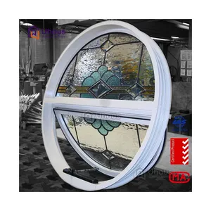Пользовательские круглые окна дизайн ураганный цикл окна алюминиевые стеклянные круглые окна