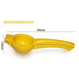 Premium Quality Manual Lemon Squeezer Aluminum Alloy <b>Juice</b> <b>Extractor</b> Easy-to-Use Portable Metal Material Handle Hotels - Product Image 5