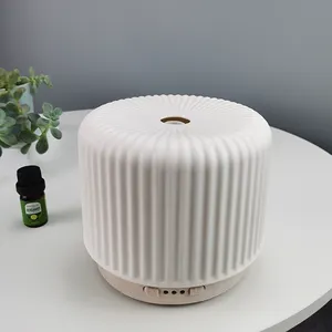 200ml Keramik Holz Aroma Diffusor Stein Diffusor Ultraschall ätherisches Öl Diffusor für die Aroma therapie