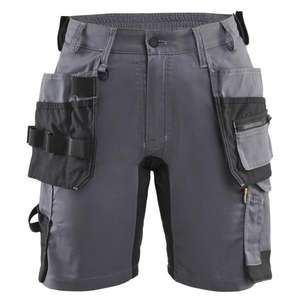 BLAKLADER - 713318329600C50 <b>Women</b>’s Craftsman shorts <b>stretch</b> Mid grey - EAN 7330509925973 WORK <b>TROUSERS</b> WORK SHORTS - Product Image 1