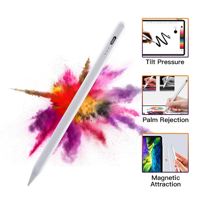 Active Stylus for Apple device upgrades Only support IP AD above 2018 stylus pen with Blue-tooth function