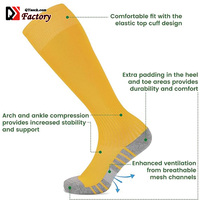 Chaussettes de football Football Softball Baseball Chaussettes hautes de compression de sport rembourrées