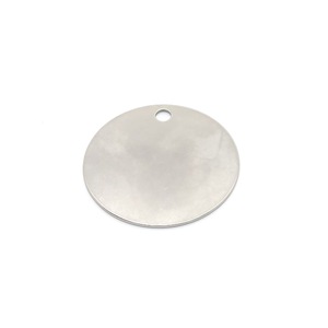 Etiquetas de Acero Inoxidable Resistentes al Calor, Tamaño Personalizado, Múltiples Formas, Redondas y Cuadradas, Grabables con Láser, Pequeños Dijes Colgantes - Product Image 2